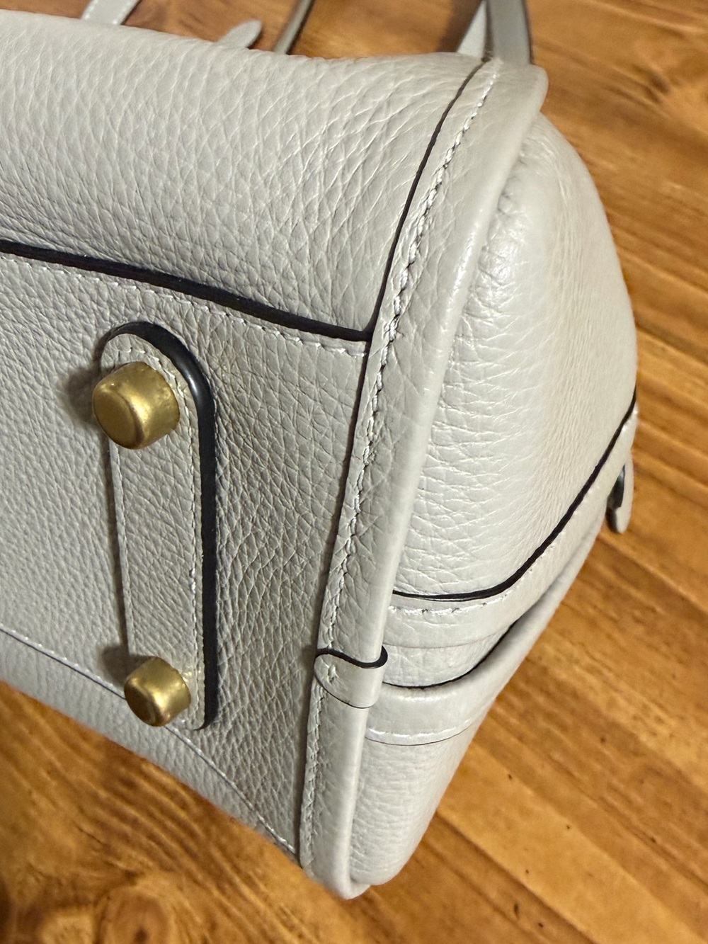 Coach Lori Pebbled Leather Shoulder Bag - Picture 4 of 13